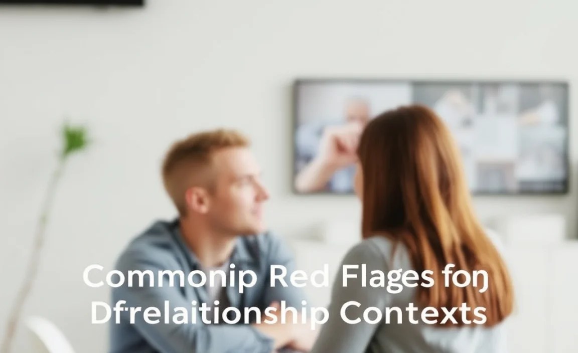 Common Red Flags in Different Relationship Contexts