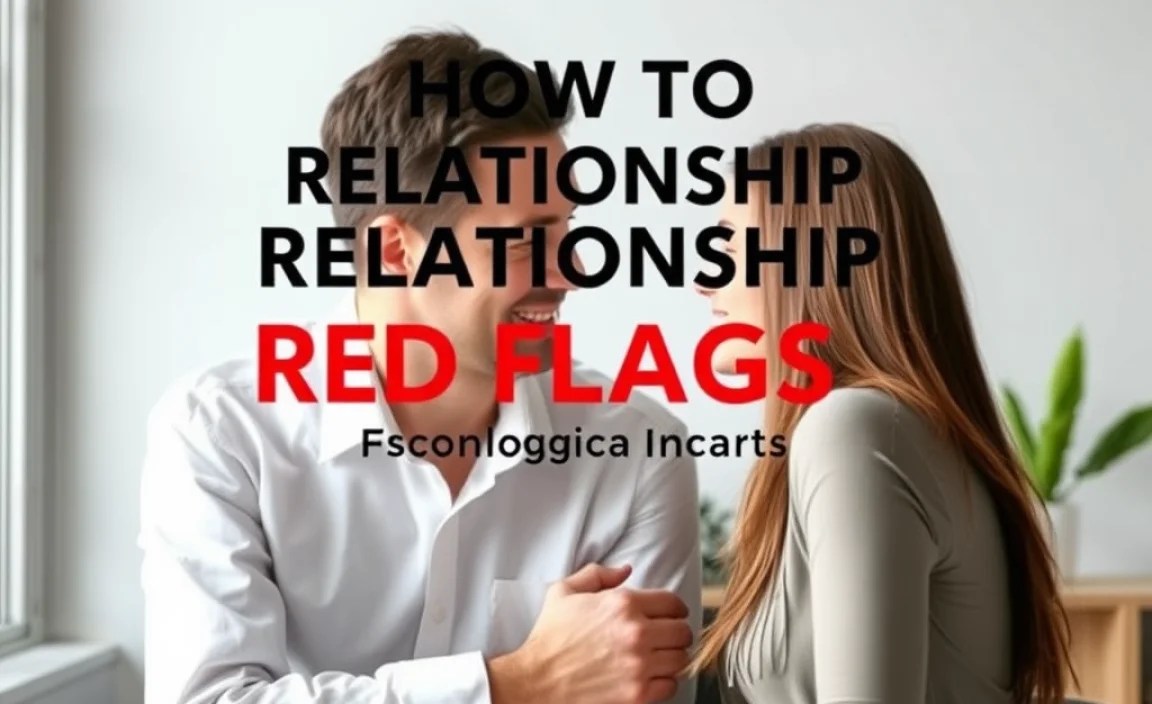 Common Relationship Red Flags and Their Psychological Roots