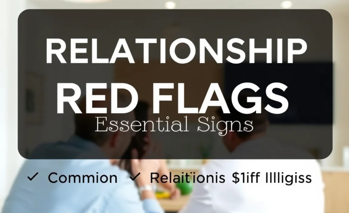 Common Relationship Red Flags Explained