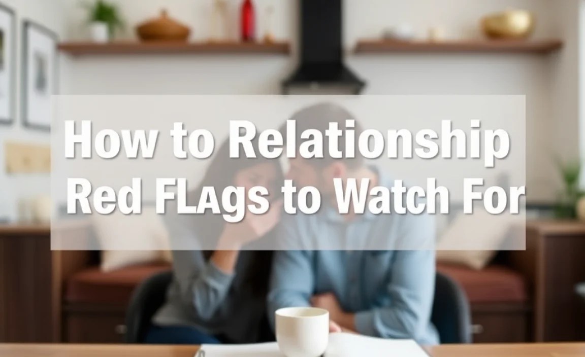 Common Relationship Red Flags to Watch For