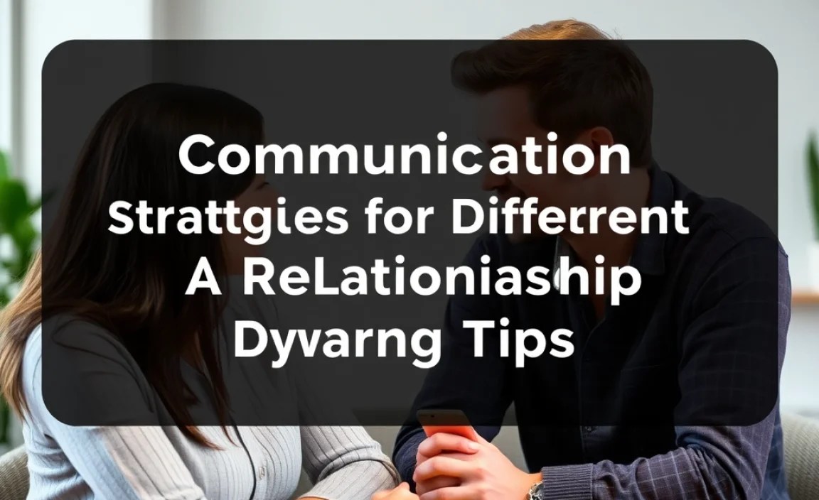 Communication Strategies for Different Relationship Dynamics