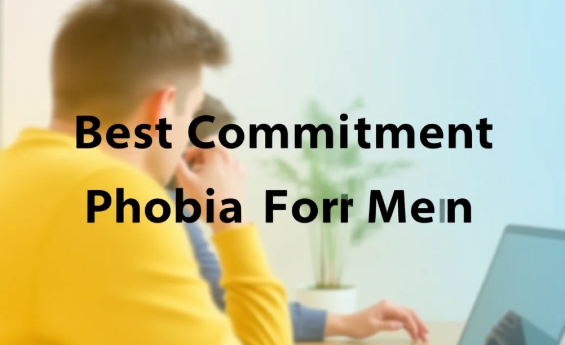 Coping Strategies for Men Facing Commitment Phobia