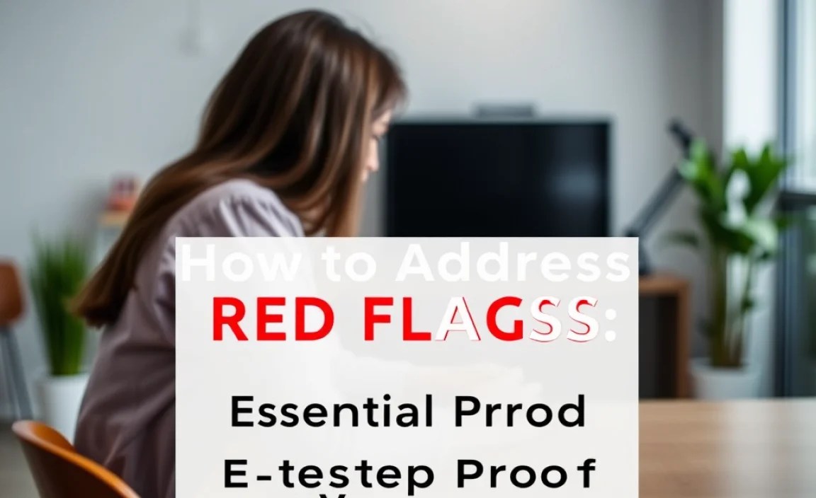 How to Address Red Flags: A Step-by-Step Approach