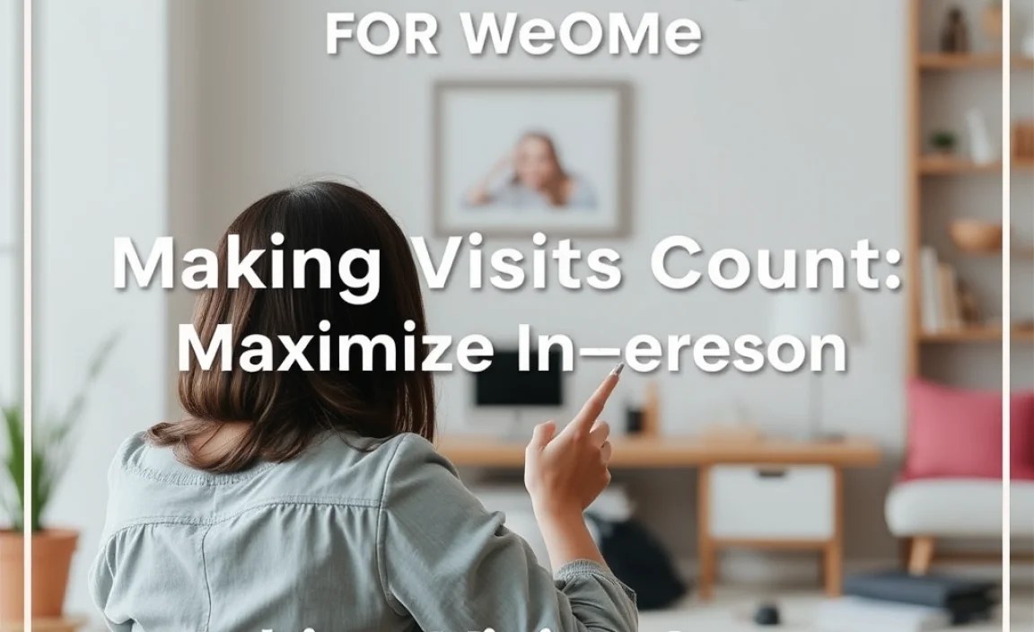 Making Visits Count: Maximizing In-Person Time