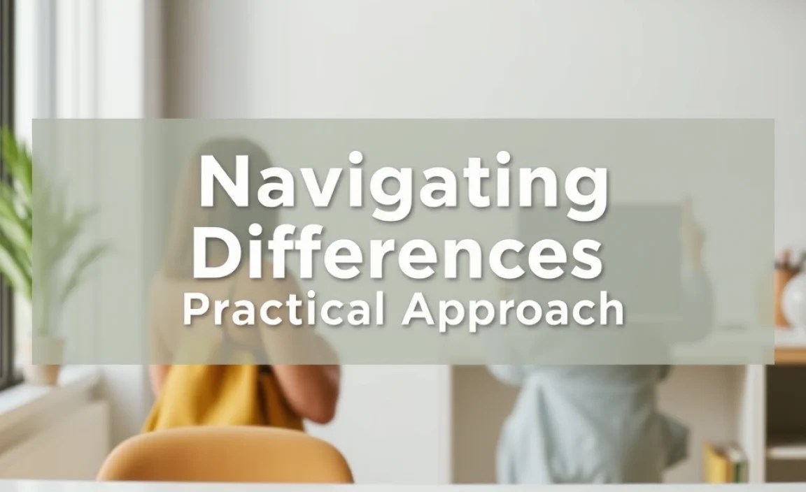 Navigating Differences: A Practical Approach