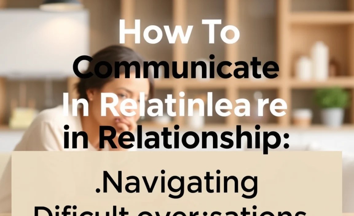 Navigating Difficult Conversations