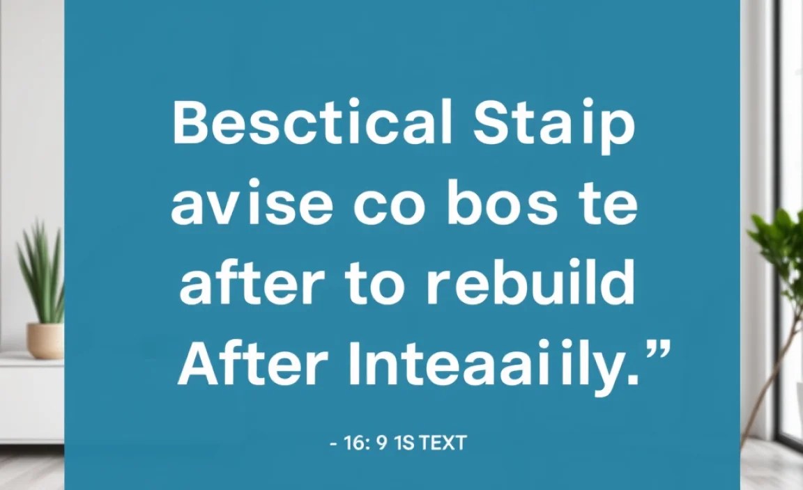 Practical Steps to Rebuild After Infidelity