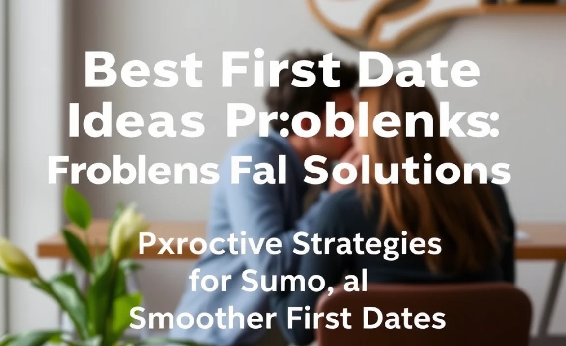 Proactive Strategies for Smoother First Dates