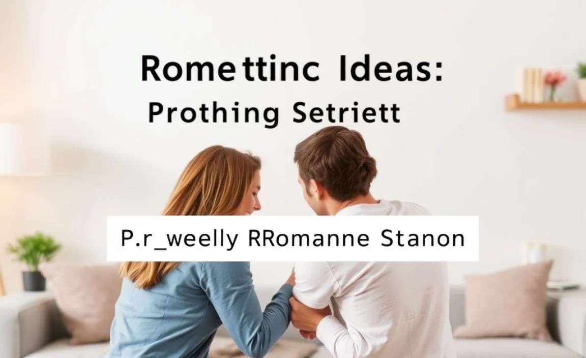 Putting It All Together: A Weekly Romance Plan Example
