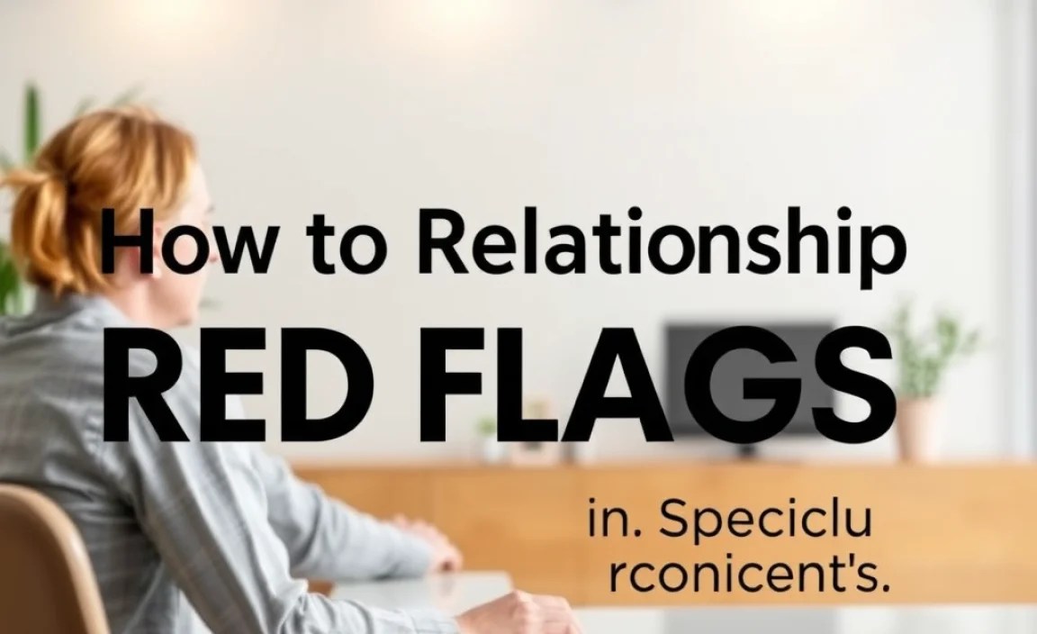 Red Flags in Specific Relationship Contexts