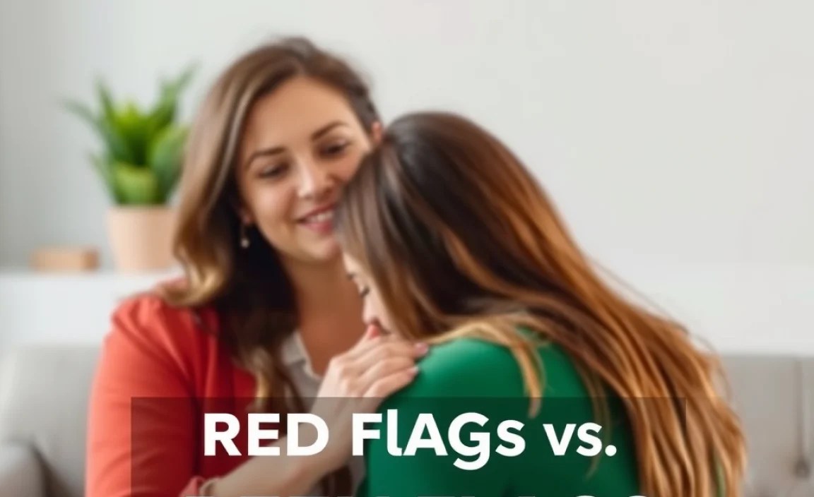 Red Flags vs. Green Flags: A Comparative Look