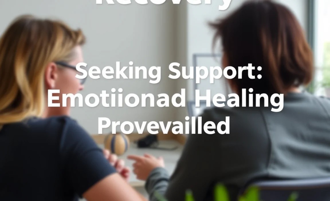 Seeking Support: Friends and Professionals