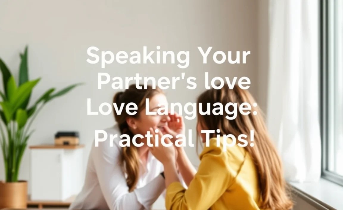 Speaking Your Partner’s Love Language: Practical Tips