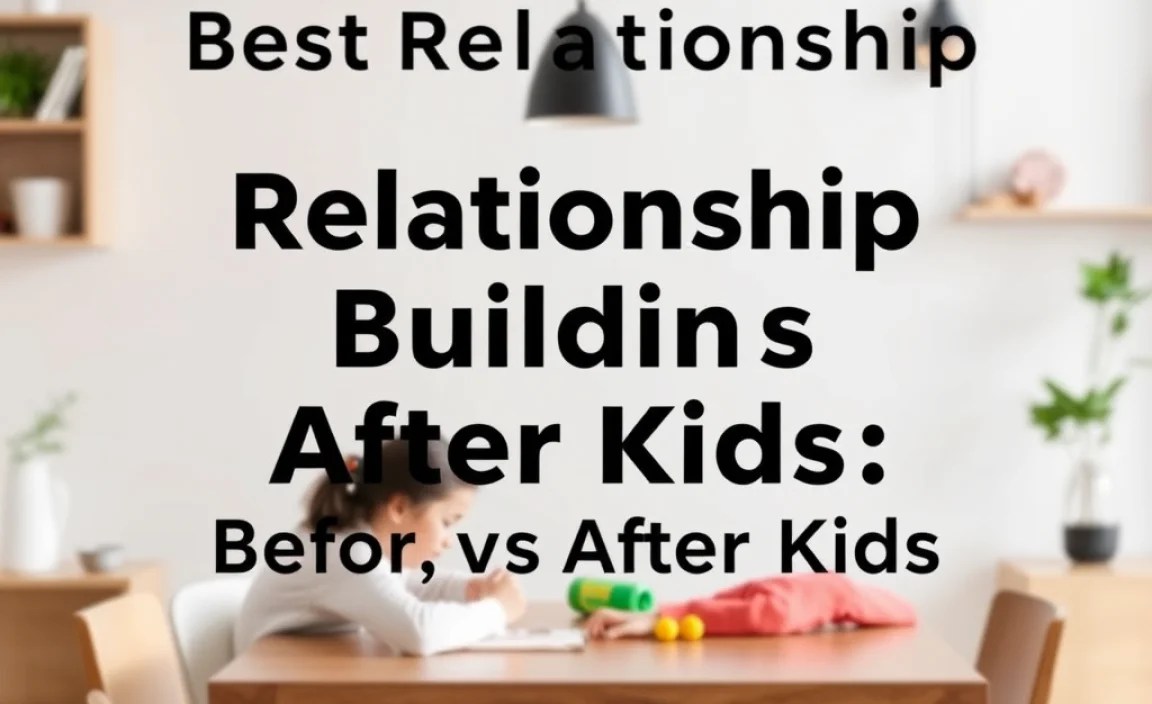 Table: Relationship Building Activities: Before vs. After Kids
