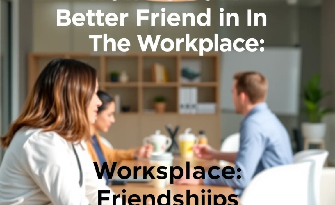 Understanding Workplace Friendships