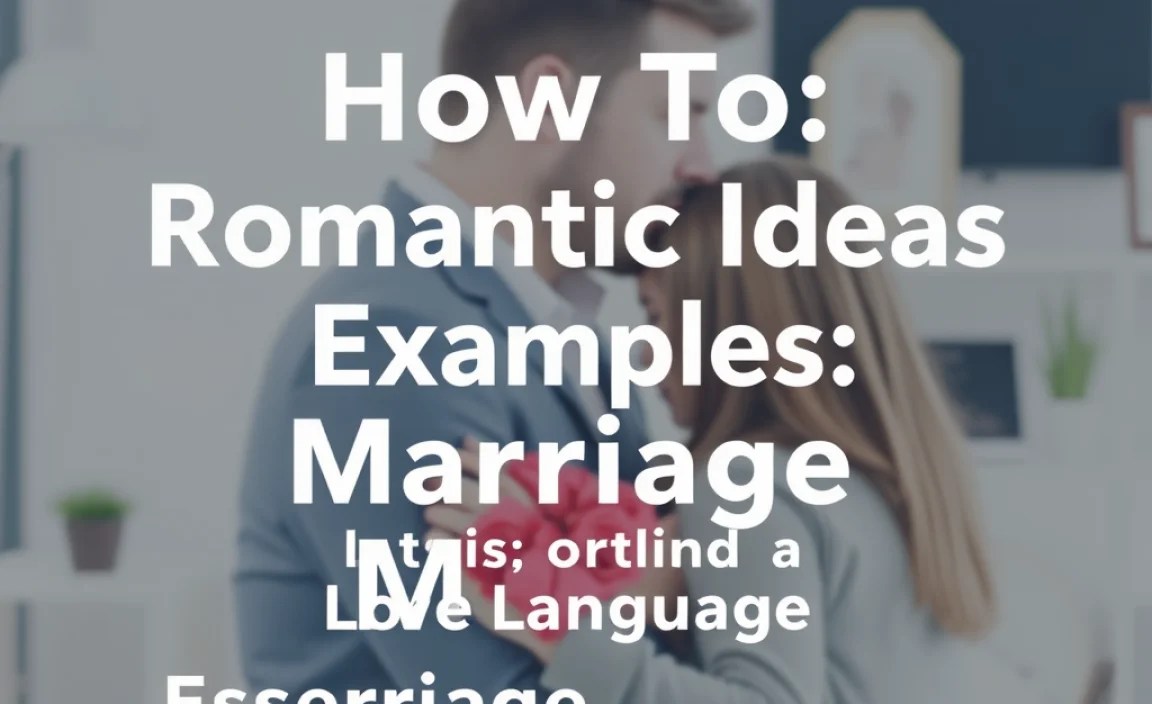 Understanding Your Partner’s Love Language