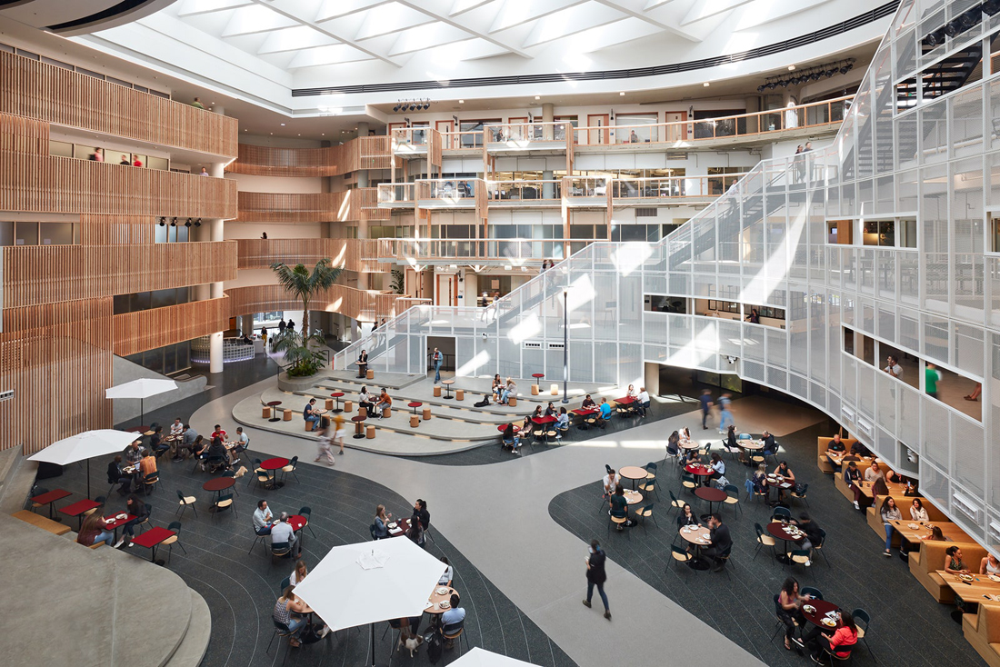 AirBNB Offices Expanded Mesh Railing Infill Architectural