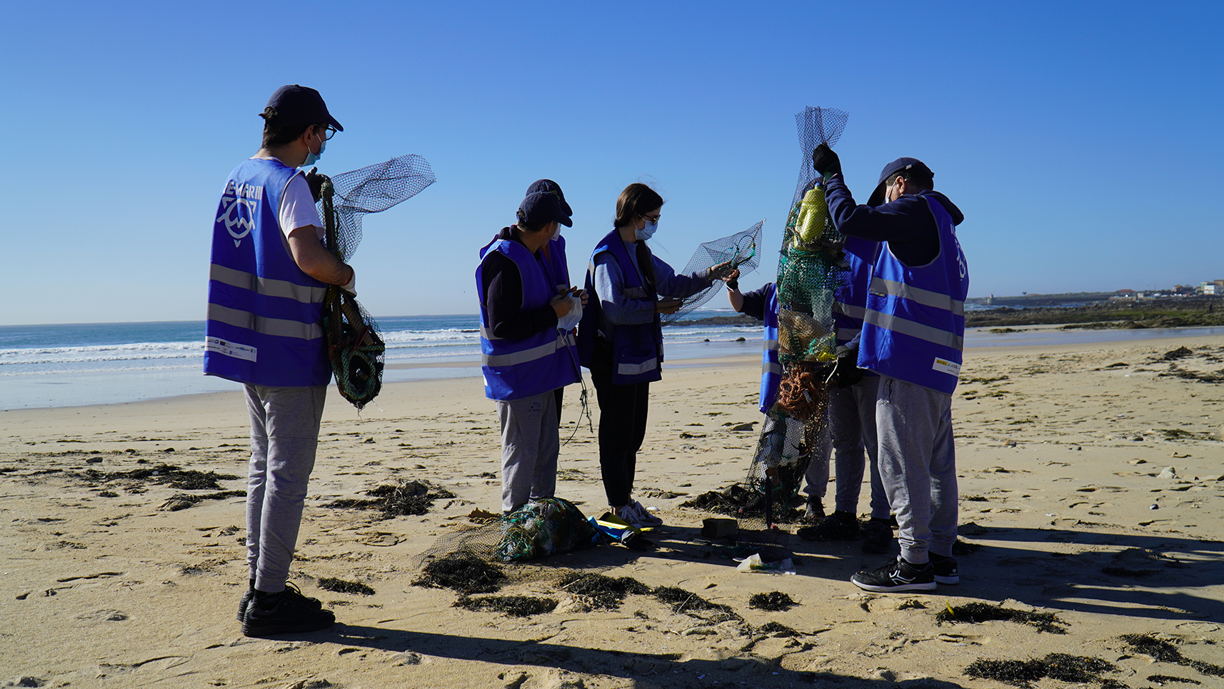 Onte recollemos 197 kilos de residuos no Parque Natural de Corrubedo