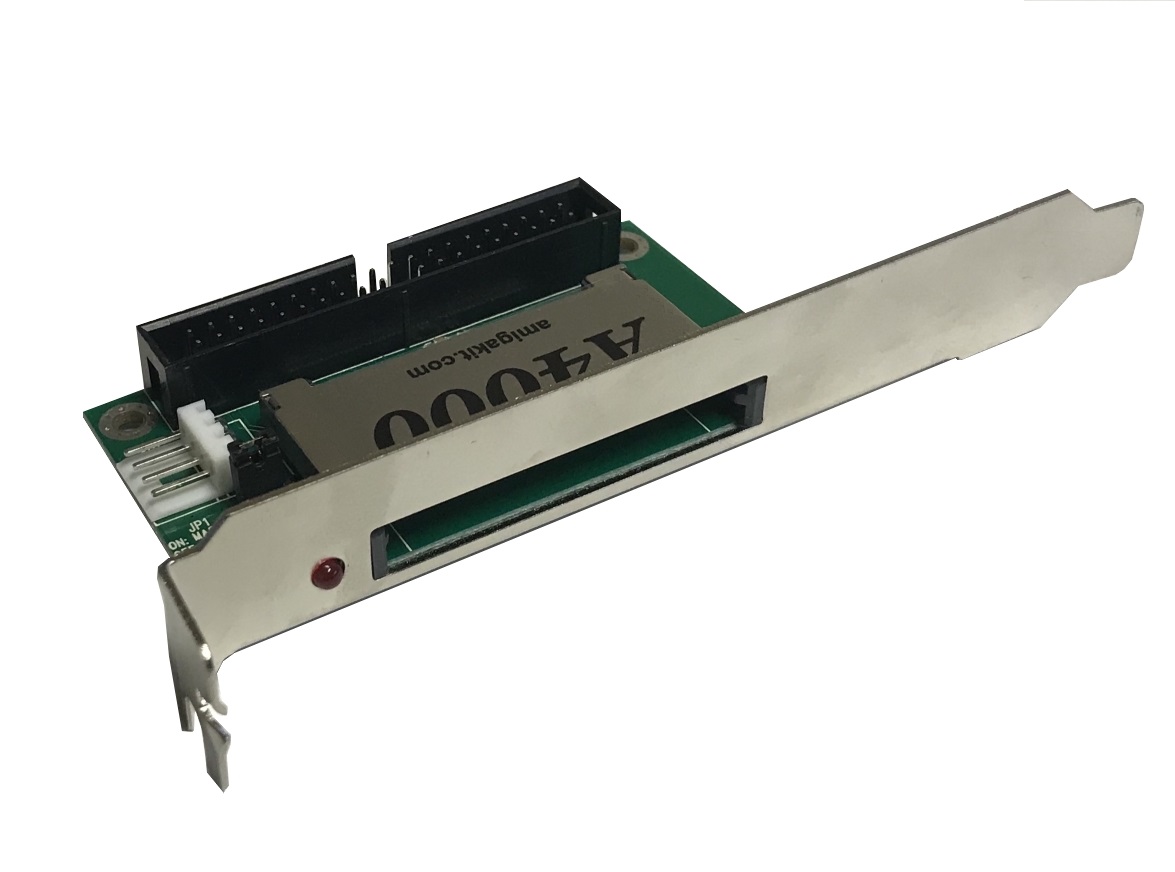 A4000 Compact Flash CF IDE Back Plate Adapter, Amiga Kit Amiga Store