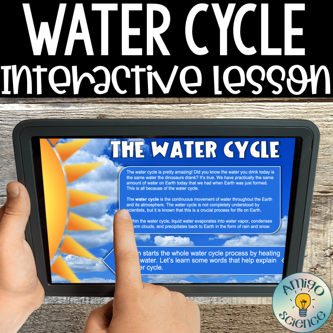Water Cycle Interactive Activity – Amigo Science
