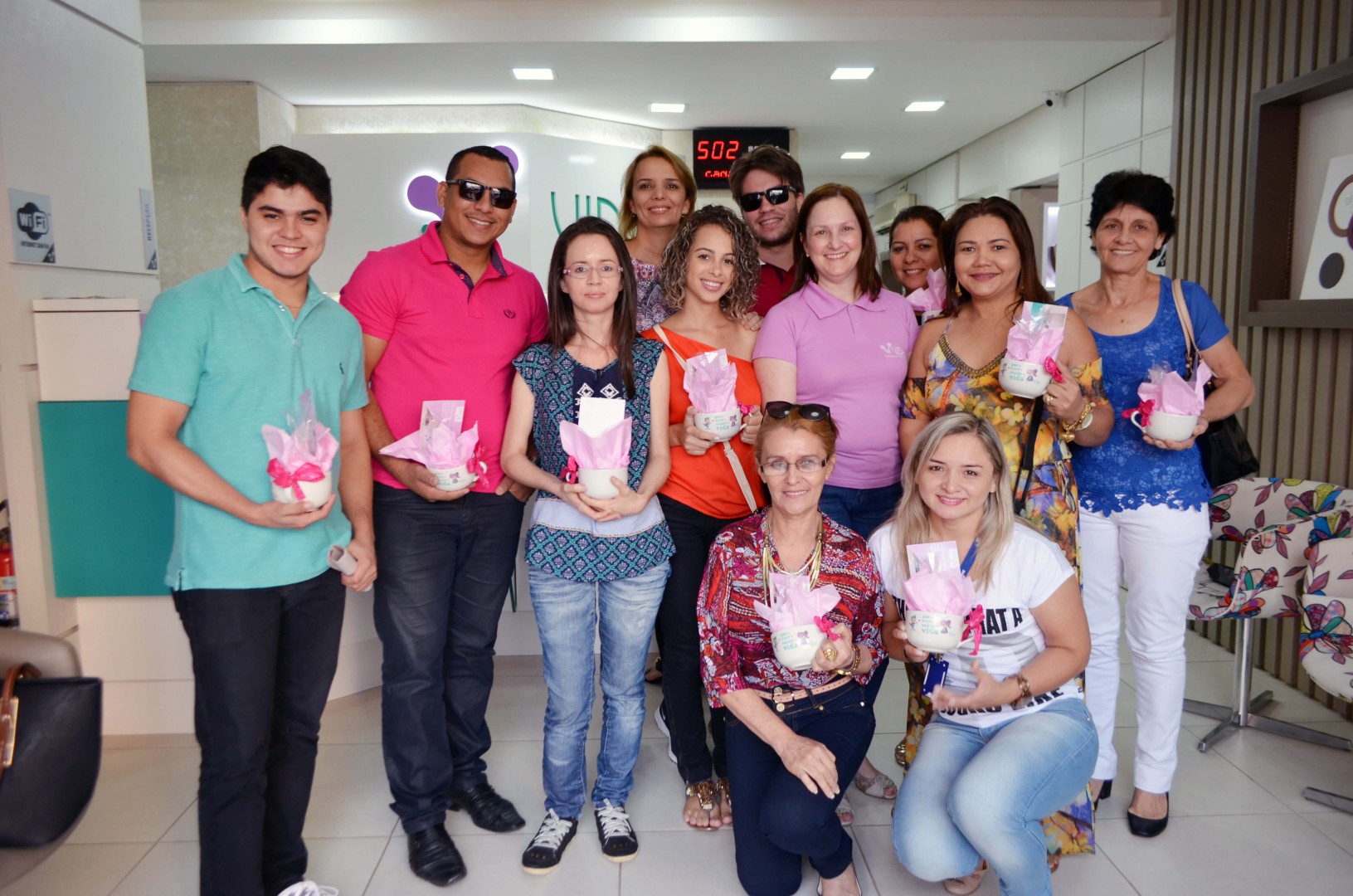 Laboratório Vida recebe a visita de empresários de Roraima Amigovida