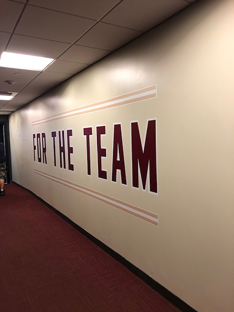 Project Highlight Boston College Wall Murals AMI Graphics