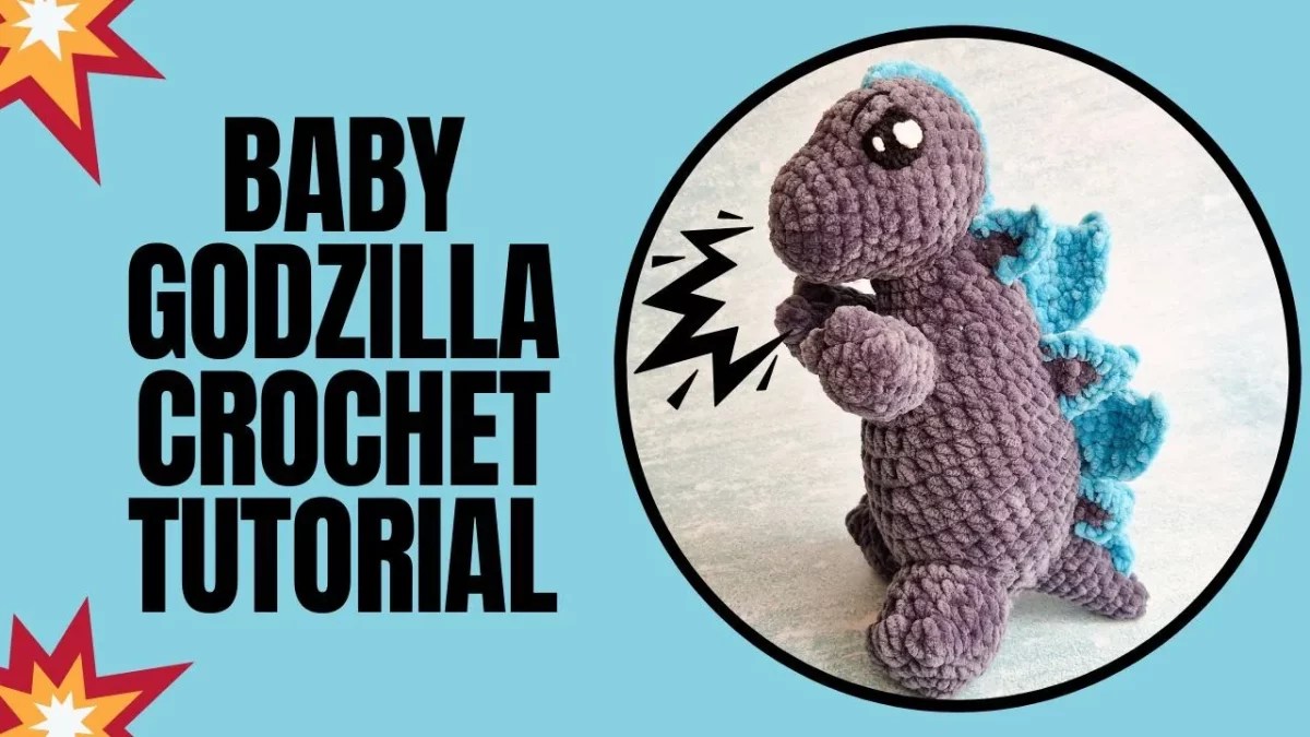 Godzilla Crochet Tutorial Amigurumi