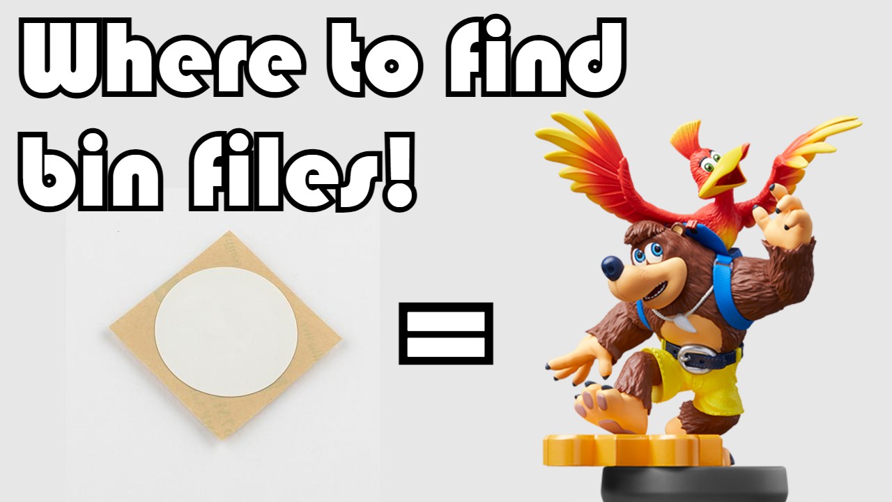 Where to find Smash Bros amiibo card bin files Amiibo Doctor