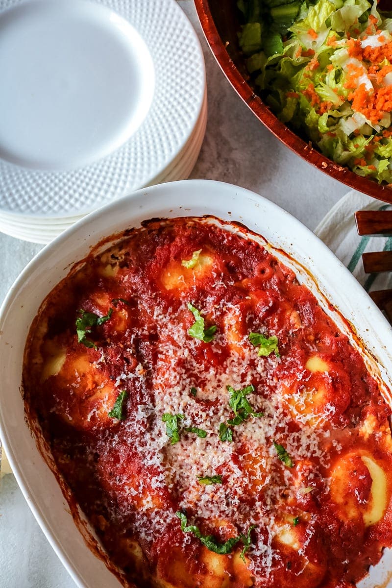 Easy Baked Ravioli Lasagna A Mind "Full" Mom