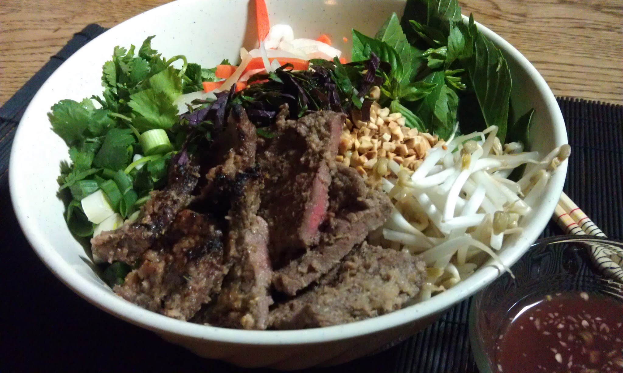 Vietnamese Beef Vermicelli Noodle Bowl (Bun) Best Low Amine Diet Recipes