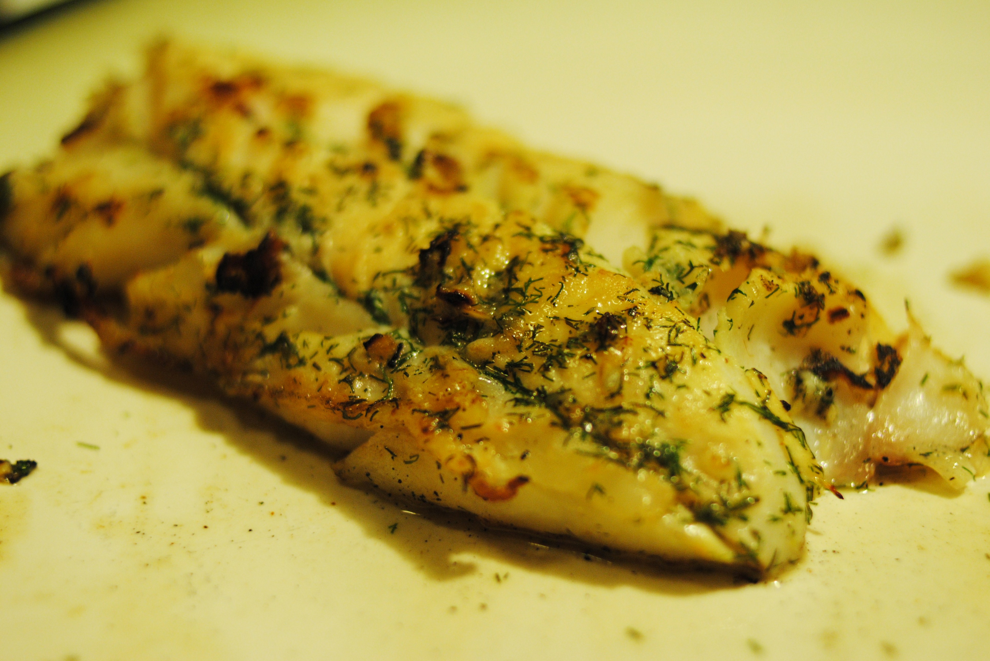 Grilled Cod with Dill and Garlic Low Amine Recipes