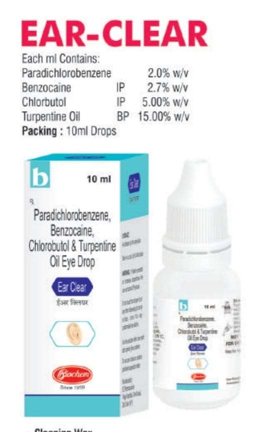 EAR CLEAR DROP Ami Pharma