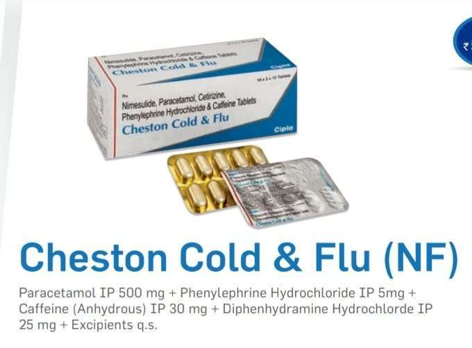CHESTON COLD & FLU NF TAB Ami Pharma