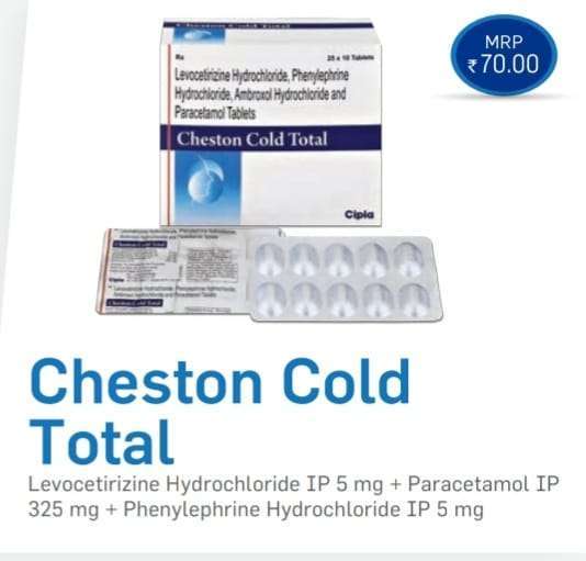 CHESTON COLD TOTAL TAB Ami Pharma