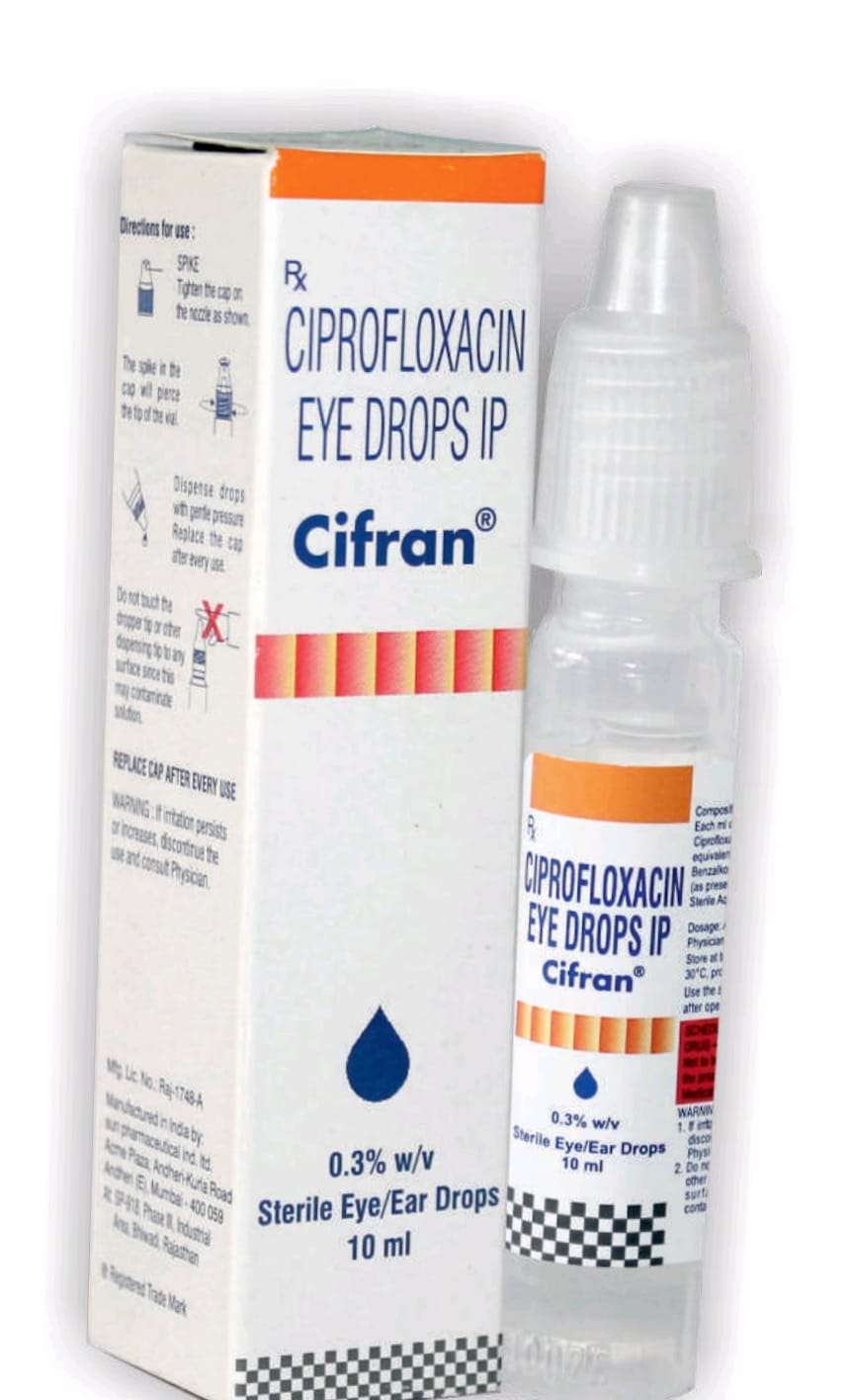 CIFRAN EYE DROPS (FFS PACK) Ami Pharma