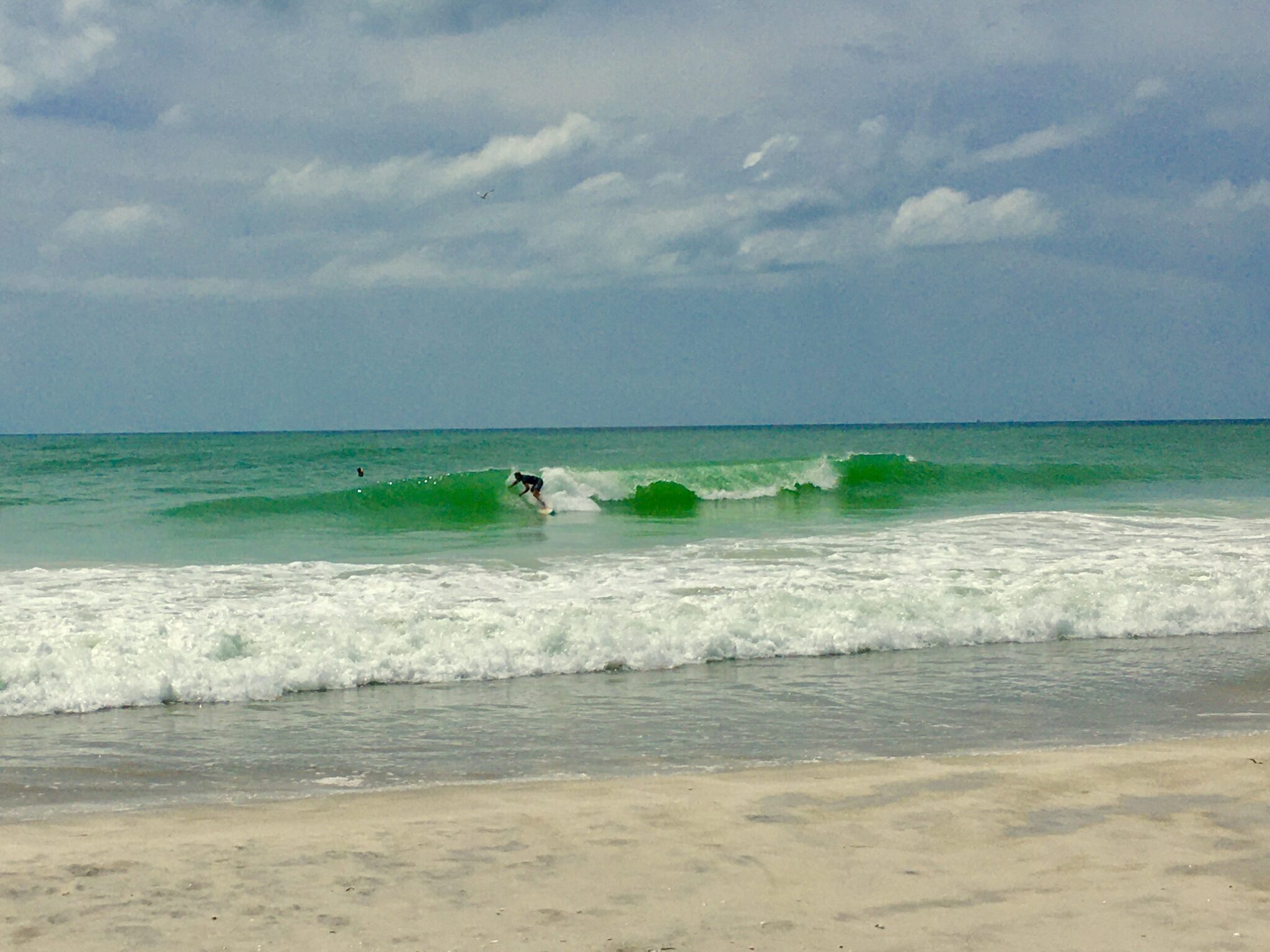 Surf Report from White Ave, Holmes Beach Anna Maria Island Living