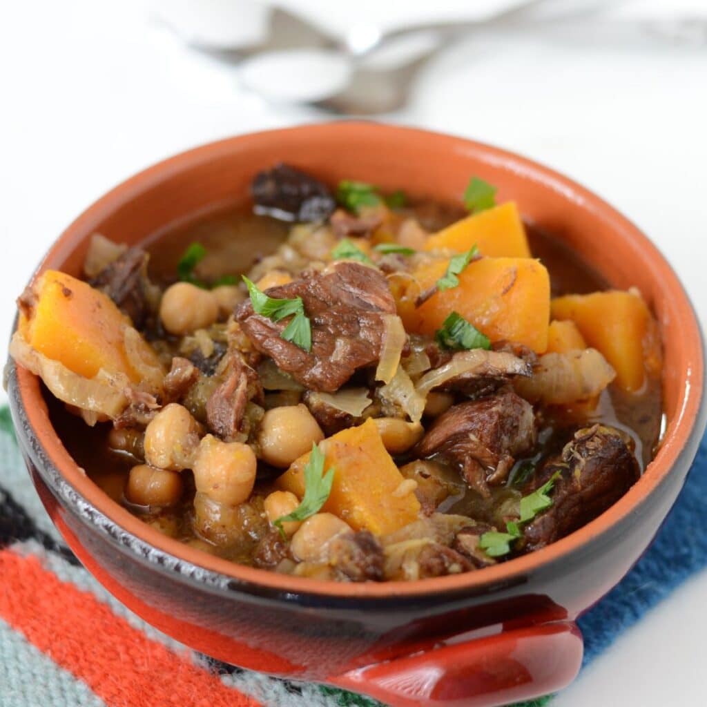 Moroccan Beef Tagine with Butternut Squash (Slow Cooker Recipe) Amira