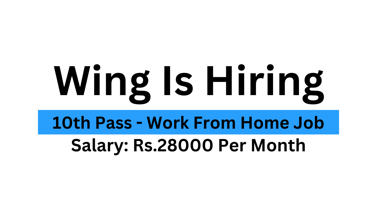 Wing Is Hiring General Virtual Assistant Job Work From Home Amir Sohel