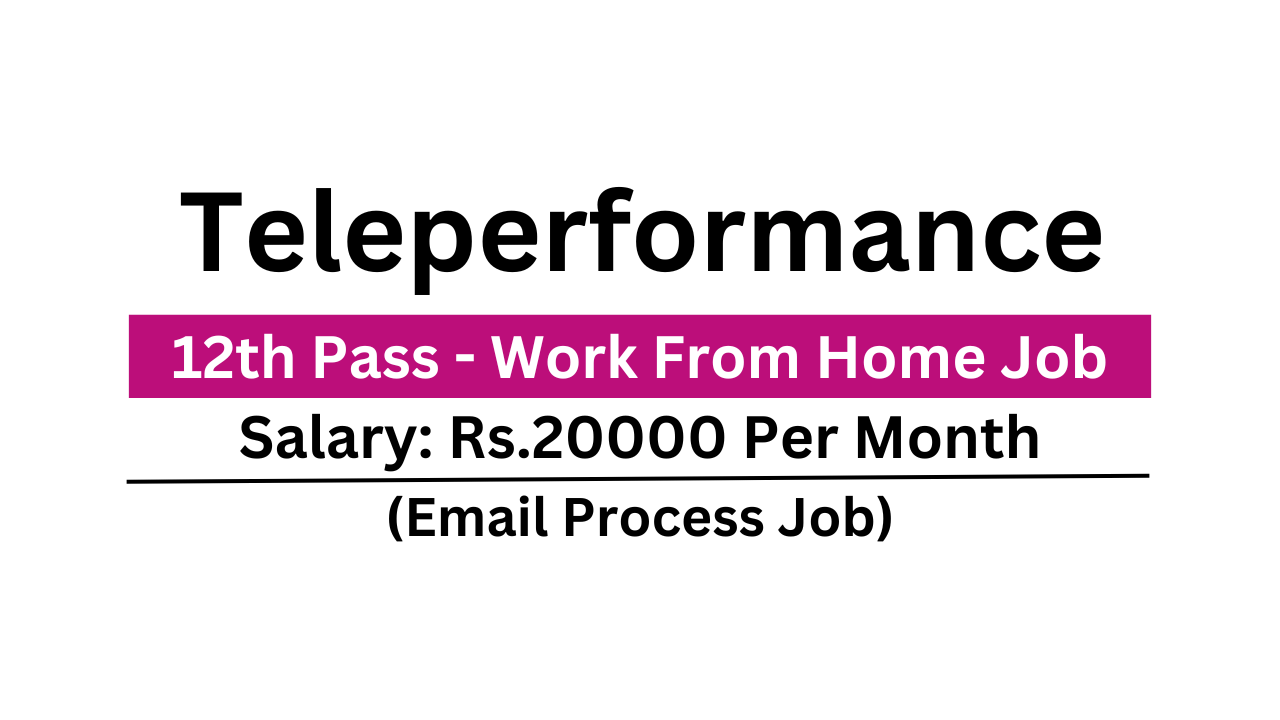 Teleperformance Job Email Process Job Work From Home Apply Now