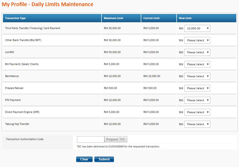Bank kerjasama rakyat msia bhd. How To Change Irakyat Transaction Limit Amiruldin S Blog