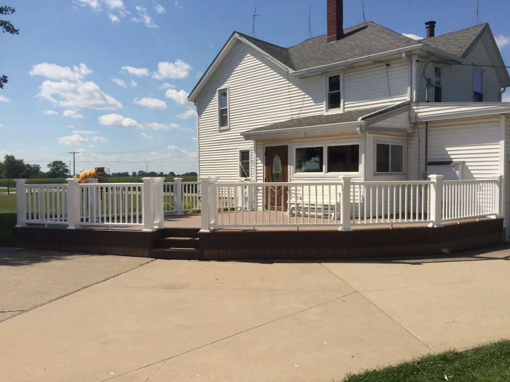 Decks and Stamped Concrete Amish Contractor