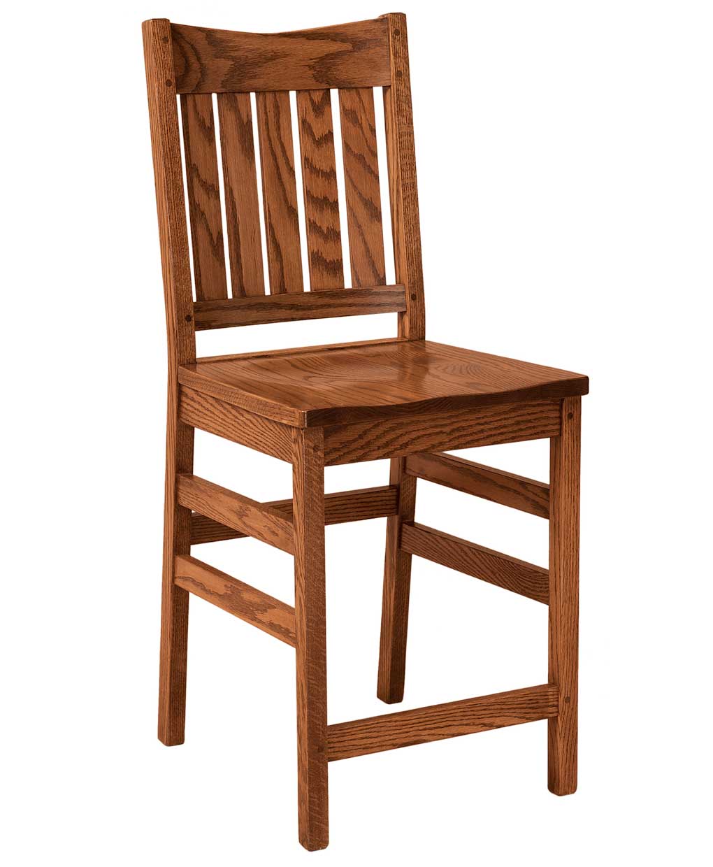 Amish Oak Bar Stools Pictures