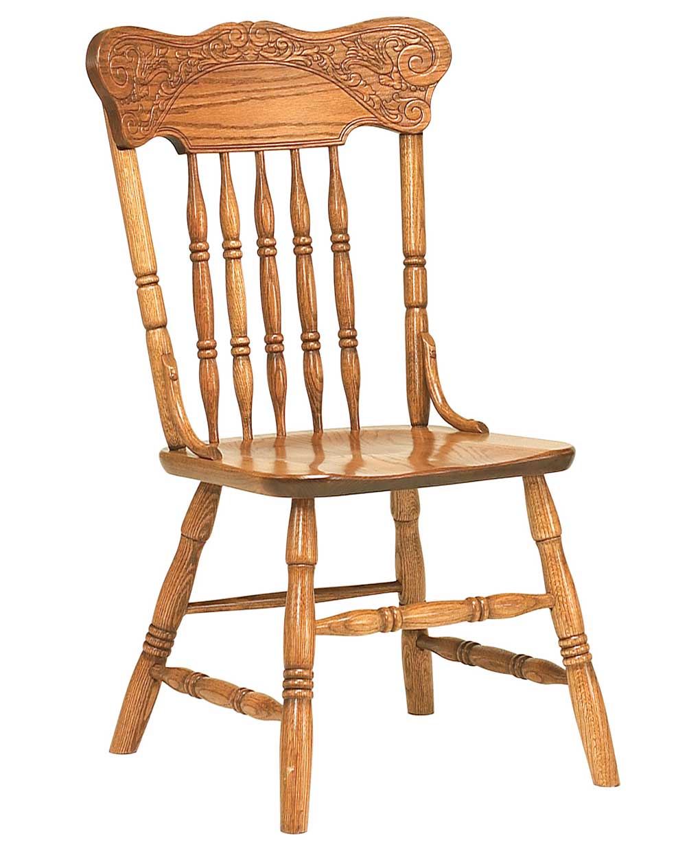 Spring Meadow Pressback Dining Chair Amish Direct Furniture