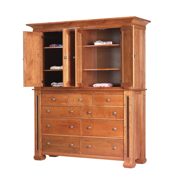 Timber Ridge Armoire Amish Furniture Designed