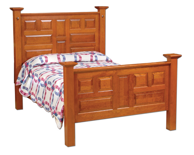 Lexington Bed Amish Furniture Designed