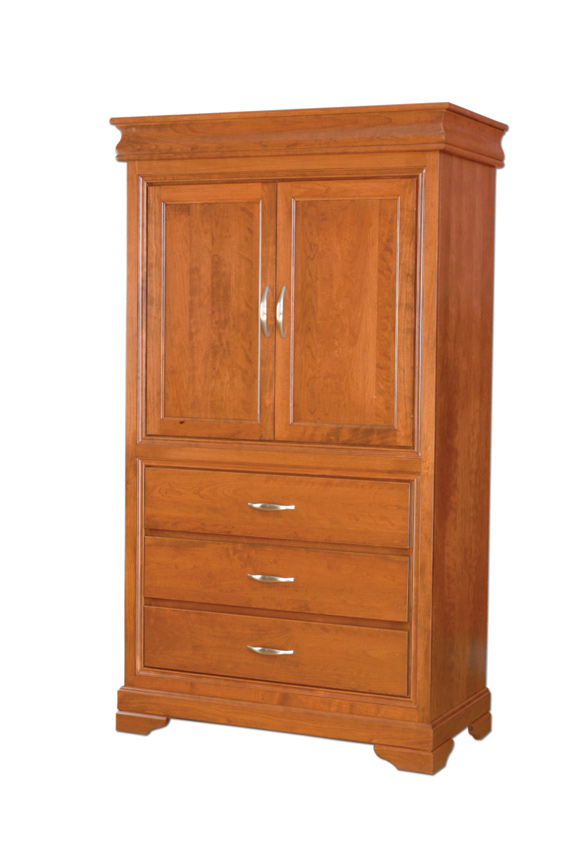 New Albany Armoire Amish Furniture Designed