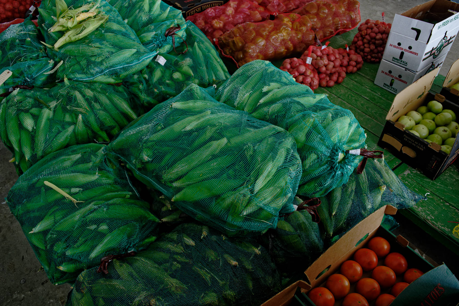 Plowboy Produce Auction Amish of Ethridge