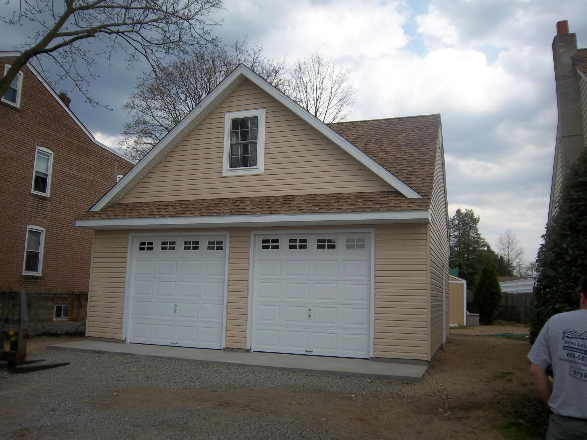 Deatched Garage 25' x 25' with Dormer REED