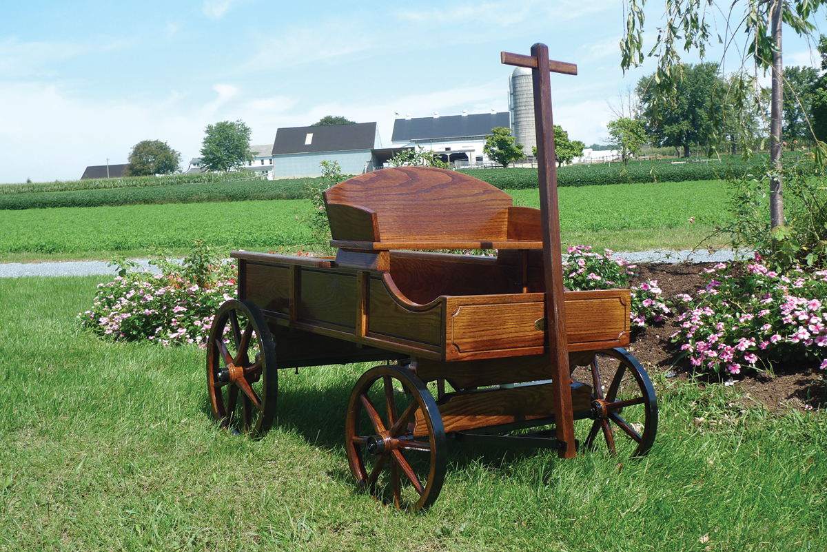 Buckboard Wagons Amish Wooden Wagon