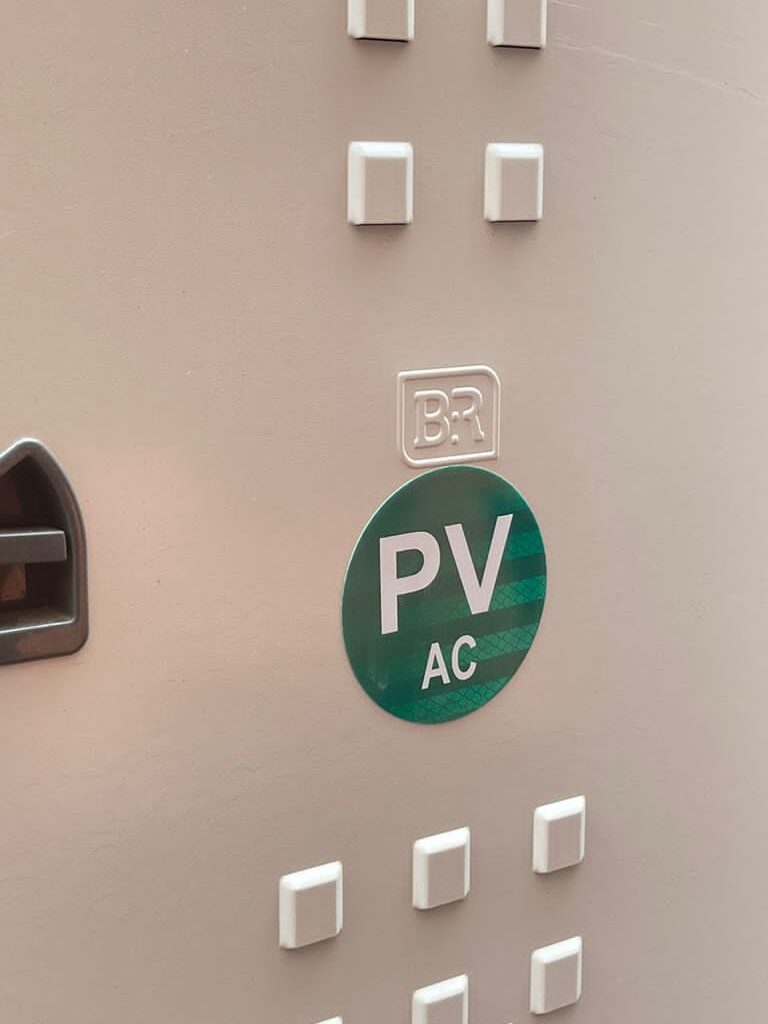 Solar PV Sticker Mandatory on MSB